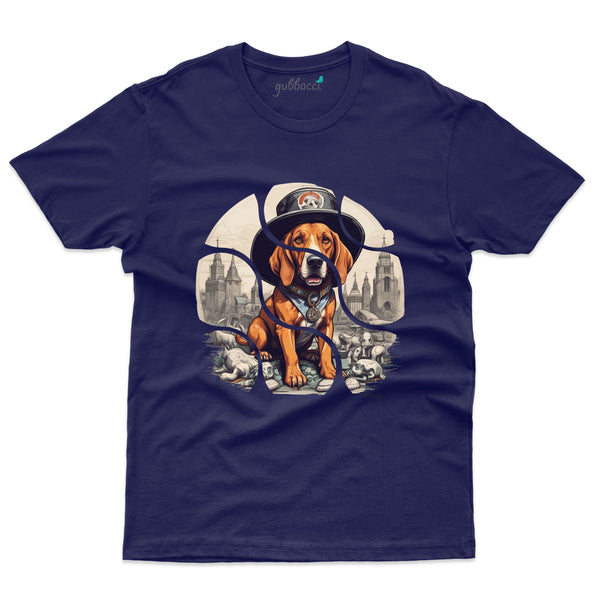Hipster Dog Design T-Shirt - Pet Design T-Shirt Collection