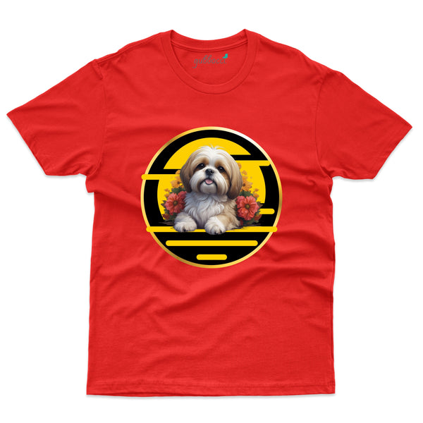 shih tzu dog  design t-shirt 