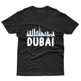 Dubai Skyline Midnight  T-Shirt - Dubai Collection