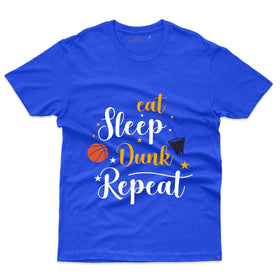 Eat Sleep Dunk T-shirt - Basket Ball Collection