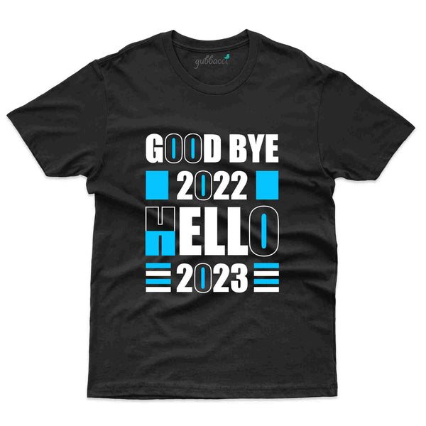 Hello 2023 Custom T-shirt - New Year Collection - Gubbacci
