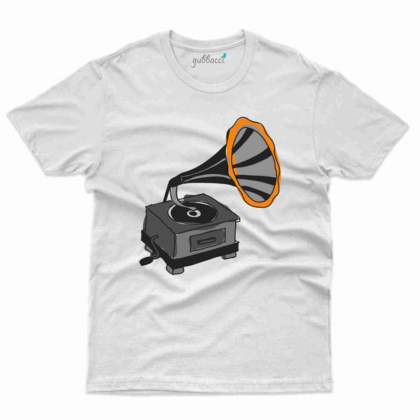 Gramophone T-shirt - Retro Collection - Gubbacci