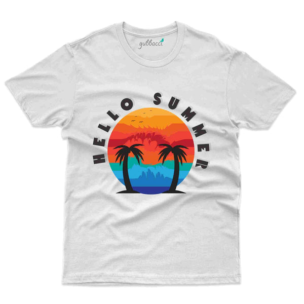 Hello Summer T-shirt - Summer Collection - Gubbacci
