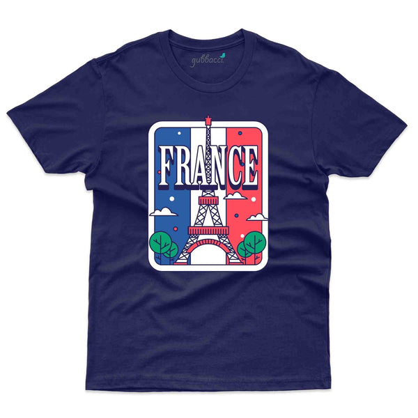 France 3 T-shirt - France Collection - Gubbacci