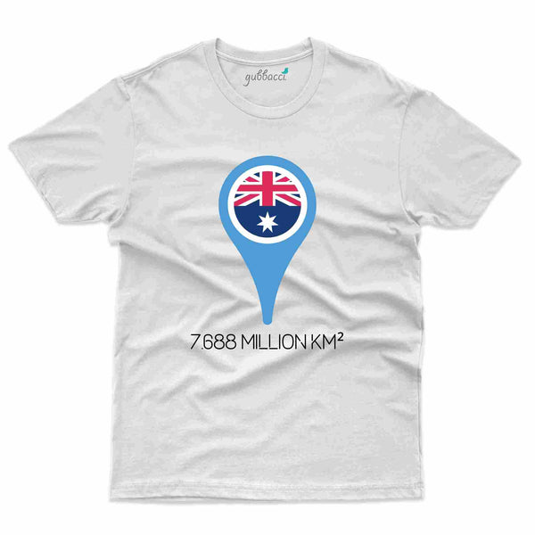 7688km T-Shirt - Australia Collection - Gubbacci