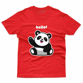 Hello Panda T-Shirt - Panda T-Shirt Collection