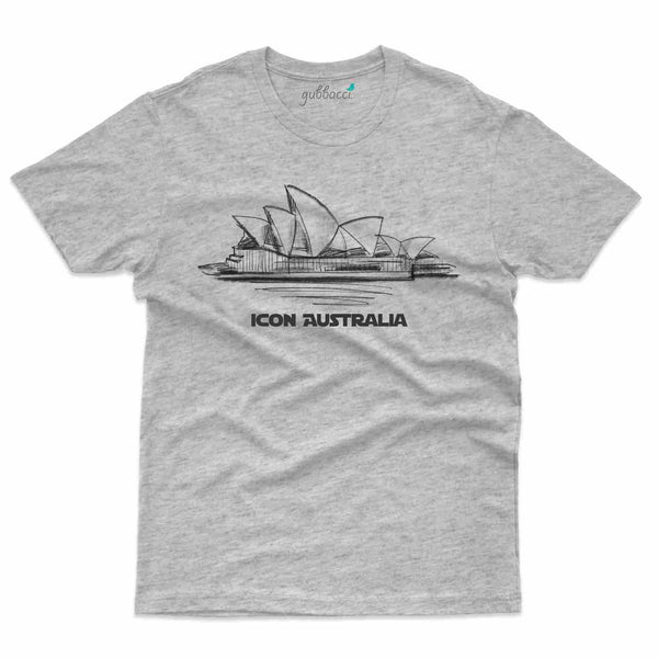 Icon Of Australia T-Shirt - Australia Collection - Gubbacci