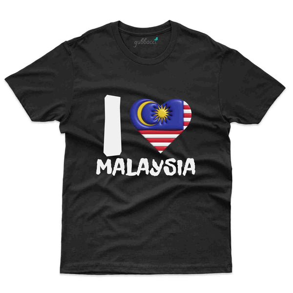 I Love Malaysia T-Shirt - Malaysia Collection - Gubbacci
