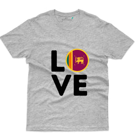 Love Srilanka T-Shirt Sri Lanka Collection