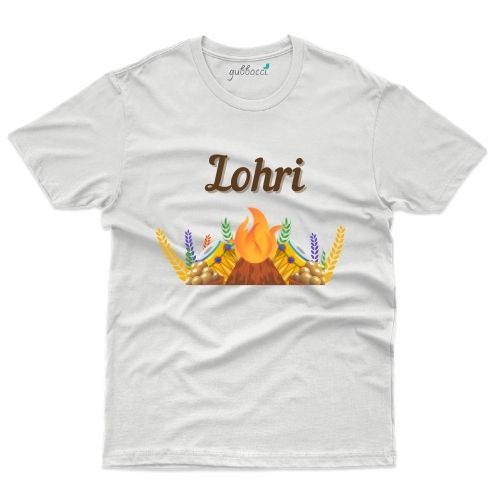 Happy Lohri 5 Custom T-shirt - Lohri Collection - Gubbacci