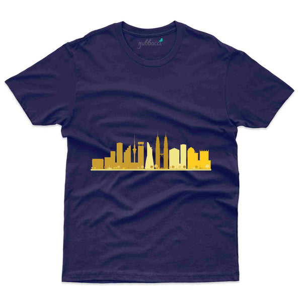 Malaysia  Skyline 2 T-Shirt - Malaysia Collection - Gubbacci
