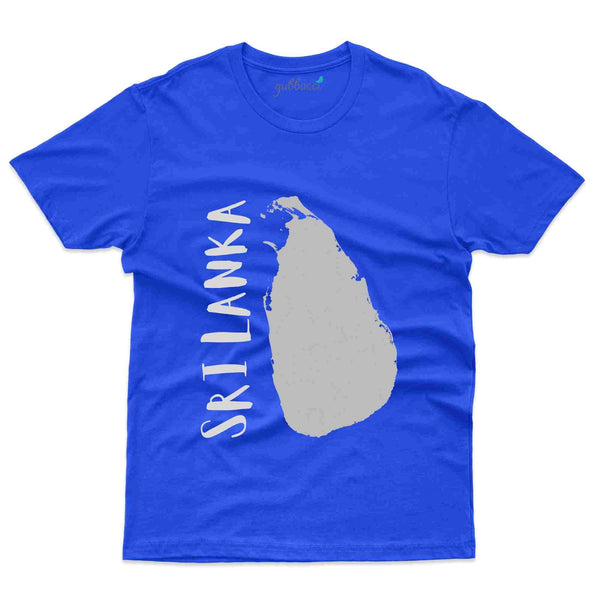 Sri Lanka Map T-Shirt Sri Lanka Collection - Gubbacci
