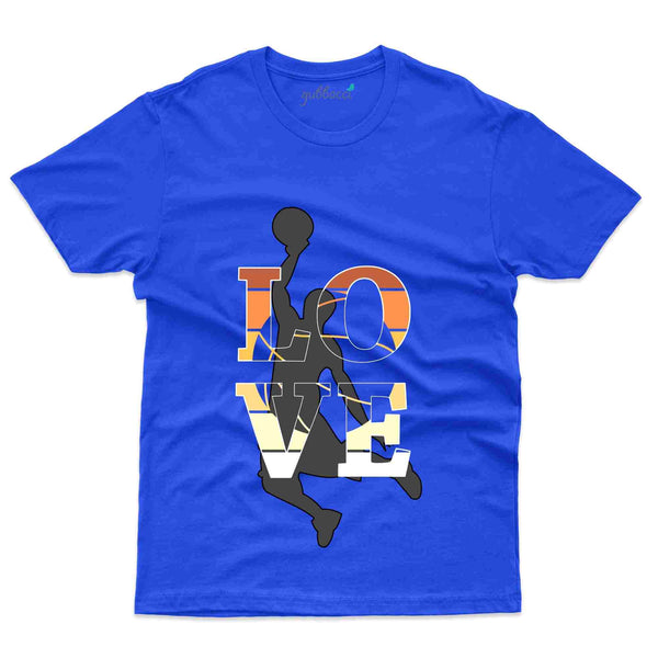 Love Basket Ball T-shirt - Basket Ball Collection - Gubbacci