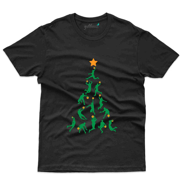 Basket Ball Xmas T-Shirt - Basket Ball Collection - Gubbacci