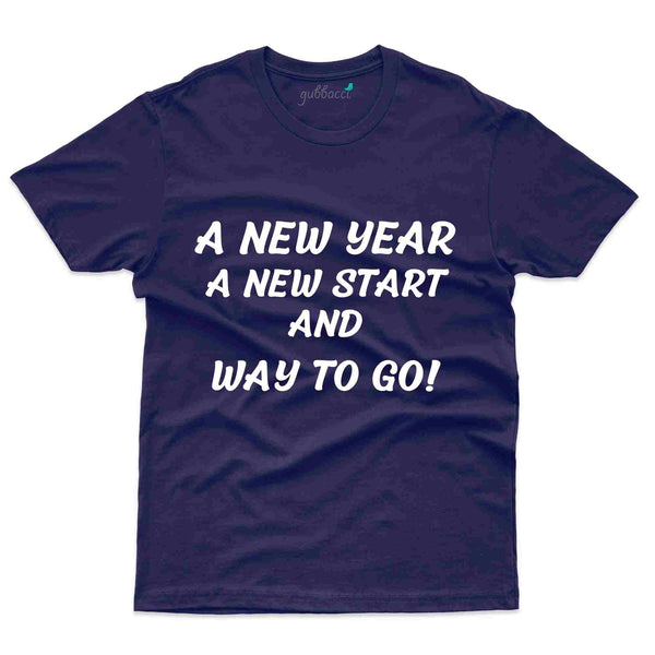 New Start Custom T-shirt - New Year Collection - Gubbacci