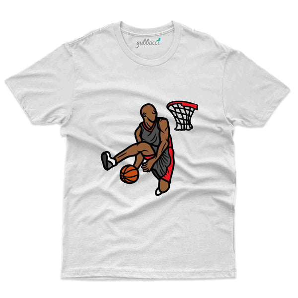 Basket Ball Dunk T-Shirt - Basket Ball Collection - Gubbacci