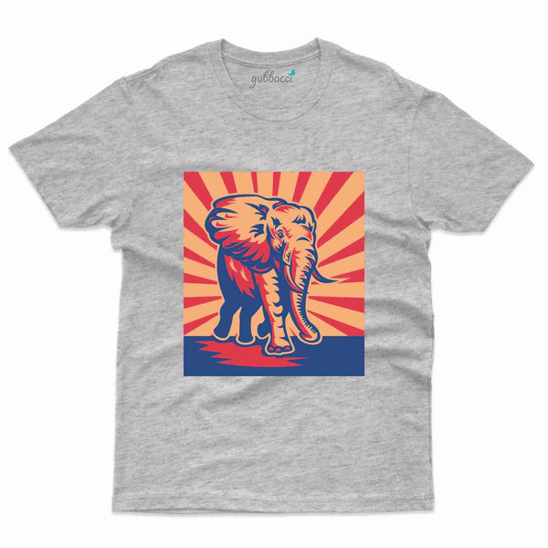 Elephant T-shirt - Retro Collection - Gubbacci