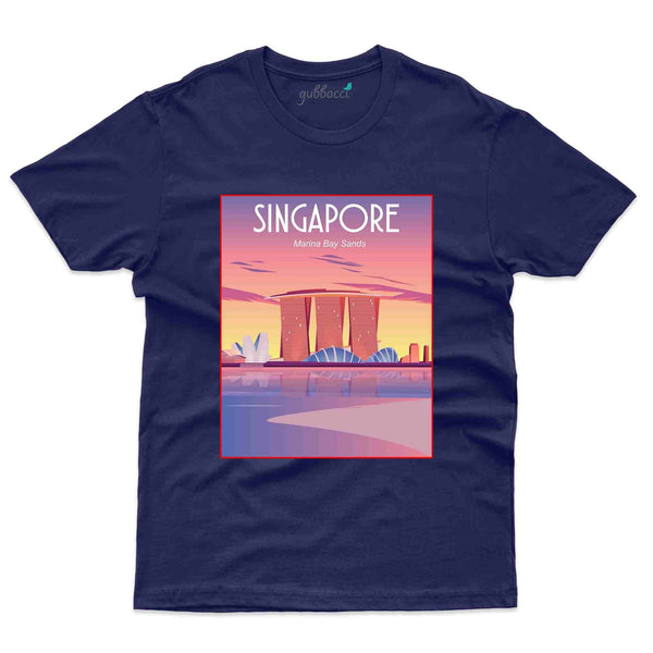 Marina Bay T-Shirt - Singapore Collection - Gubbacci