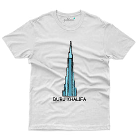 Burj Khalifa Design T-Shirt - Dubai Collection
