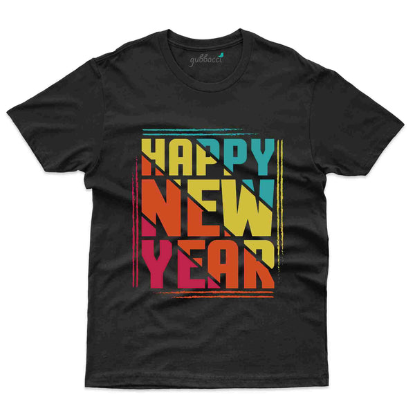 Happy New Year 3 Custom T-shirt - New Year Collection - Gubbacci
