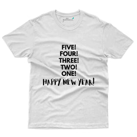 5, 4, 3, 2, 1 Happy New Year T-shirt - New Year Collection