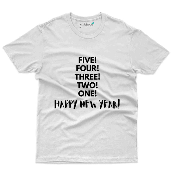 Happy New Year 4 Custom T-shirt - New Year Collection - Gubbacci