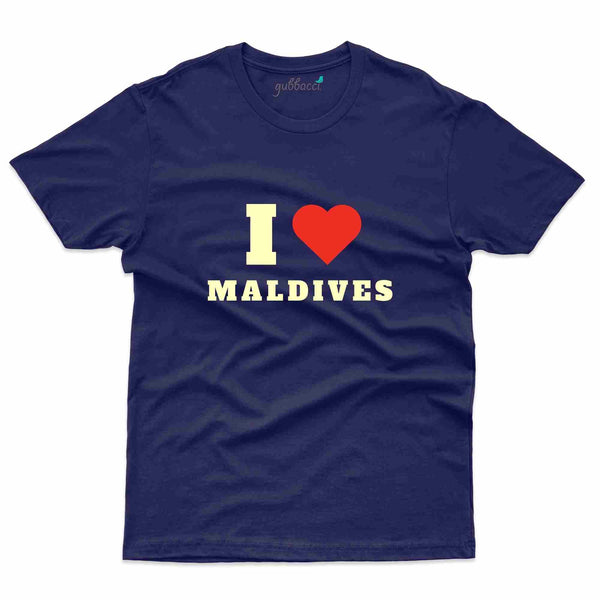 I Love Maldives 2 T-Shirt - Maldives Collection - Gubbacci