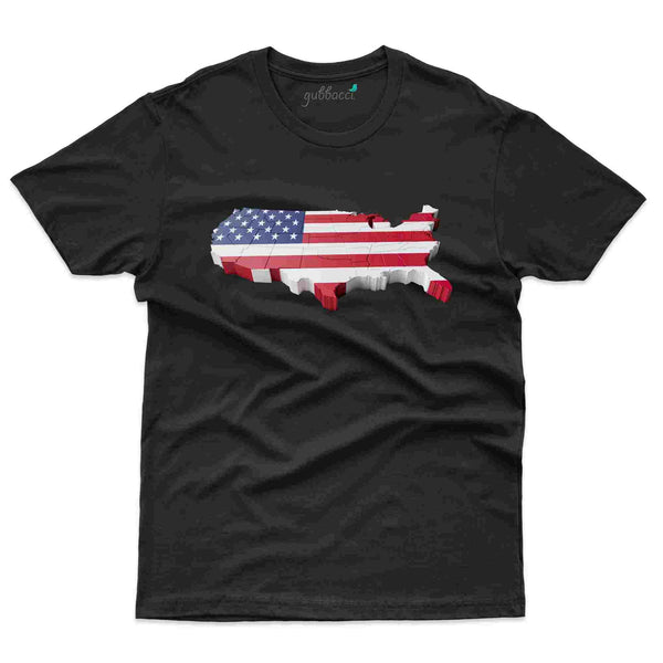 U.S.A 3 T-shirt - United States Collection - Gubbacci