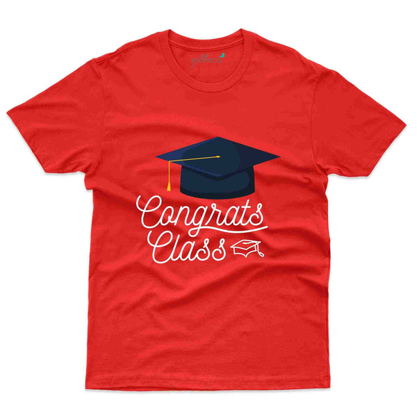 Congrats Class T-shirt - Graduation Day Collection - Gubbacci