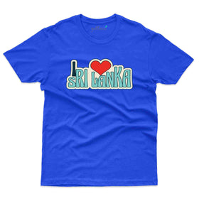 I Love Srilanka T-Shirt - Sri Lanka Collection