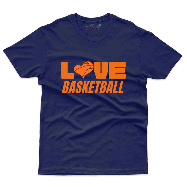 Basket Ball Love T-Shirt - Basket Ball Collection - Gubbacci