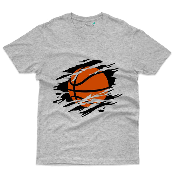 Basket Ball Paint T-Shirt - Basket Ball Collection - Gubbacci