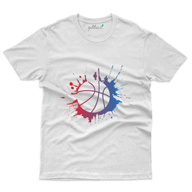 Basket Ball Paint 2 T-Shirt - Basket Ball Collection
