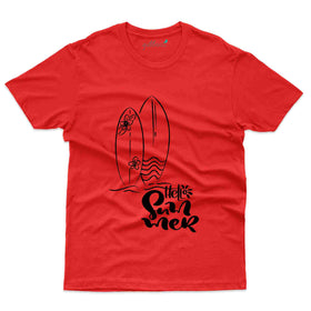 Hello Summer (Surfboard) T-shirt - Summer Collection