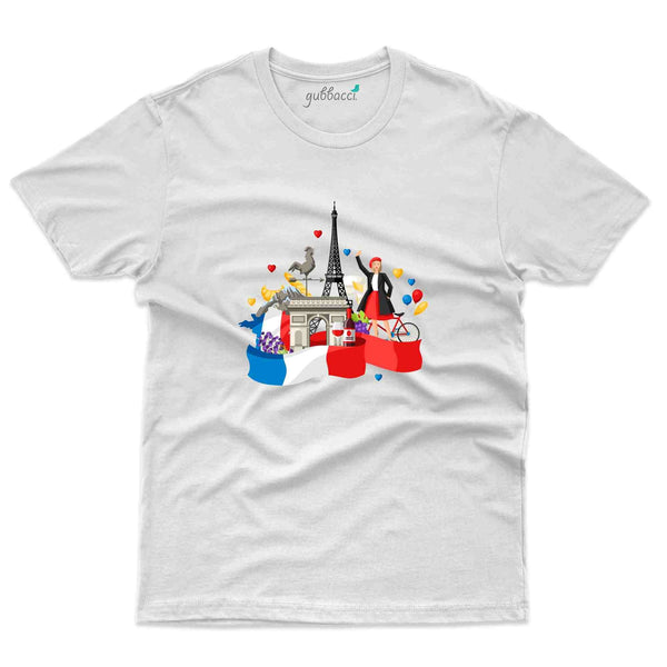 Celebration T-shirt - France Collection - Gubbacci