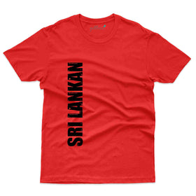 Red - Sri Lanka T-Shirt Sri Lanka Collection