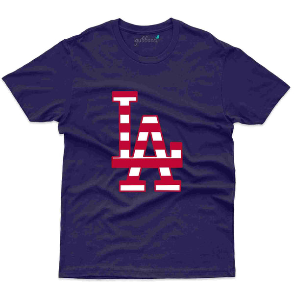 L A T-shirt - United States Collection - Gubbacci