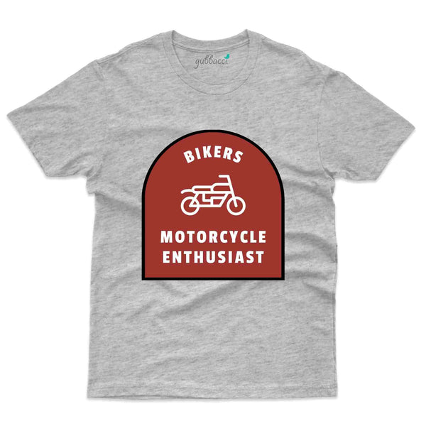 Biker Enthusiast T-Shirt- Biker Collection - Gubbacci