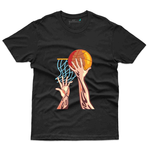 Basket Ball Goal T-Shirt - Basket Ball Collection - Gubbacci