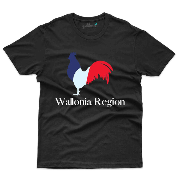 Wallonia Region T-shirt - France Collection - Gubbacci