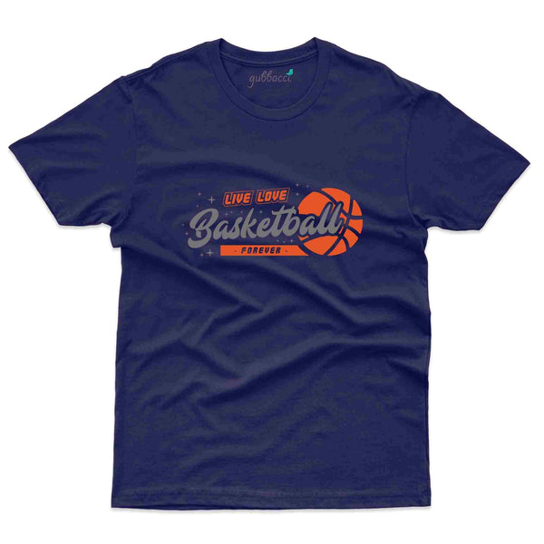 Live Love Basket Ball T-shirt - Basket Ball Collection - Gubbacci
