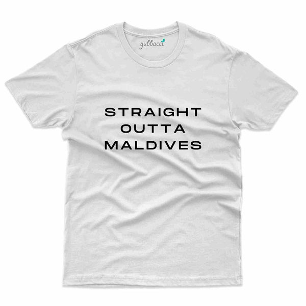 Straight Outta T-Shirt - Maldives Collection - Gubbacci