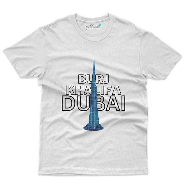 Burj Khalifa 6 T-Shirt - Dubai Collection - Gubbacci
