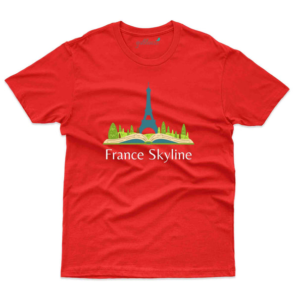 France Skyline 2 T-shirt - France Collection - Gubbacci