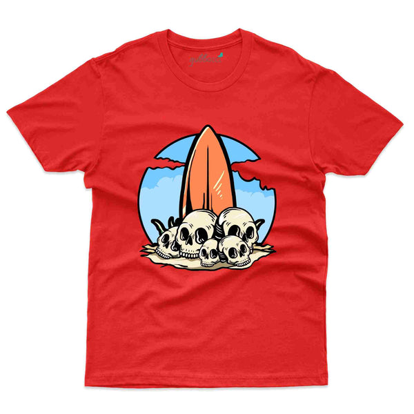 Surfing Skull T-shirt - Summer Collection - Gubbacci