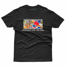 Continent And Country T-Shirt - Australia Collection