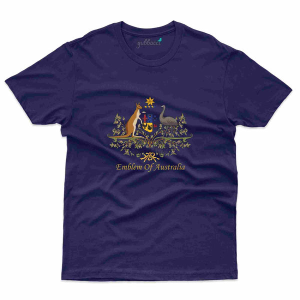 Emblem Of Australia T-Shirt - Australia Collection - Gubbacci