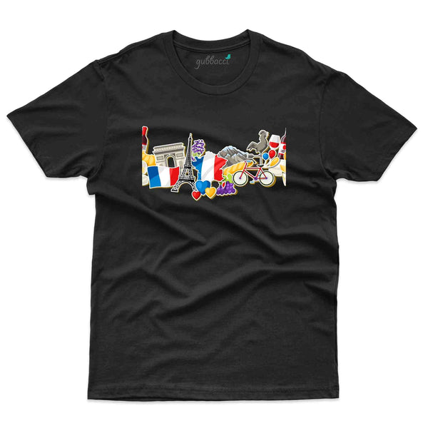 France 14 T-shirt - France Collection - Gubbacci