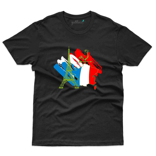 Paris 5 T-shirt - France Collection - Gubbacci
