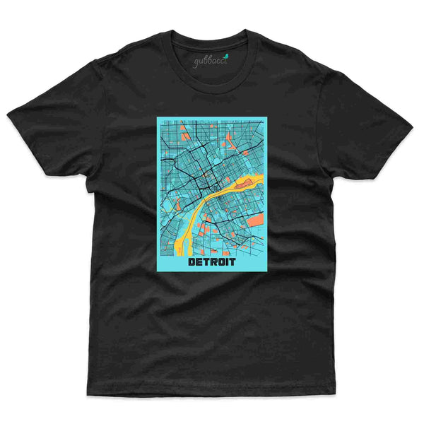 Detroit T-shirt - United States Collection - Gubbacci